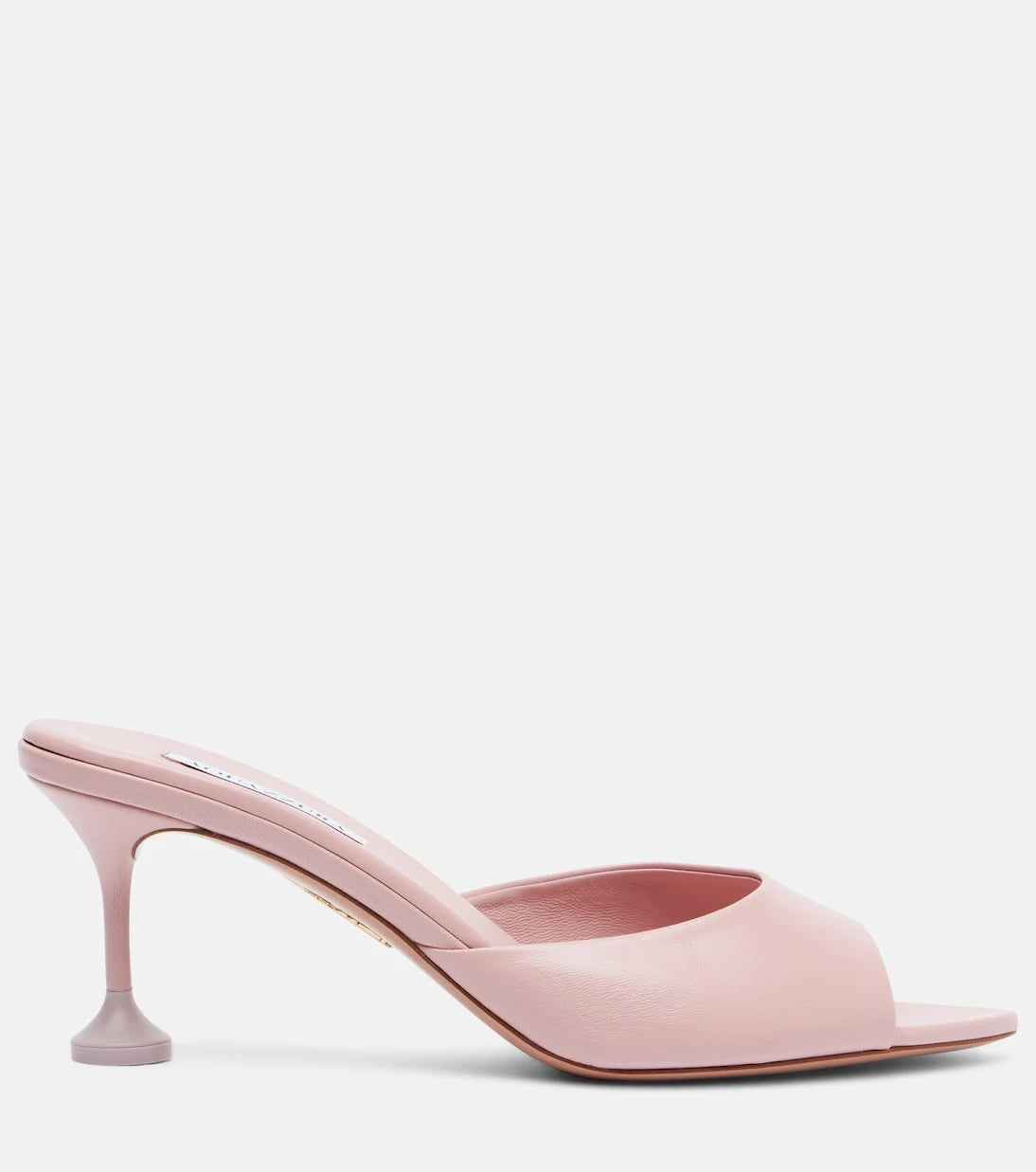 Aquazzura - Bisous 65 leather mules