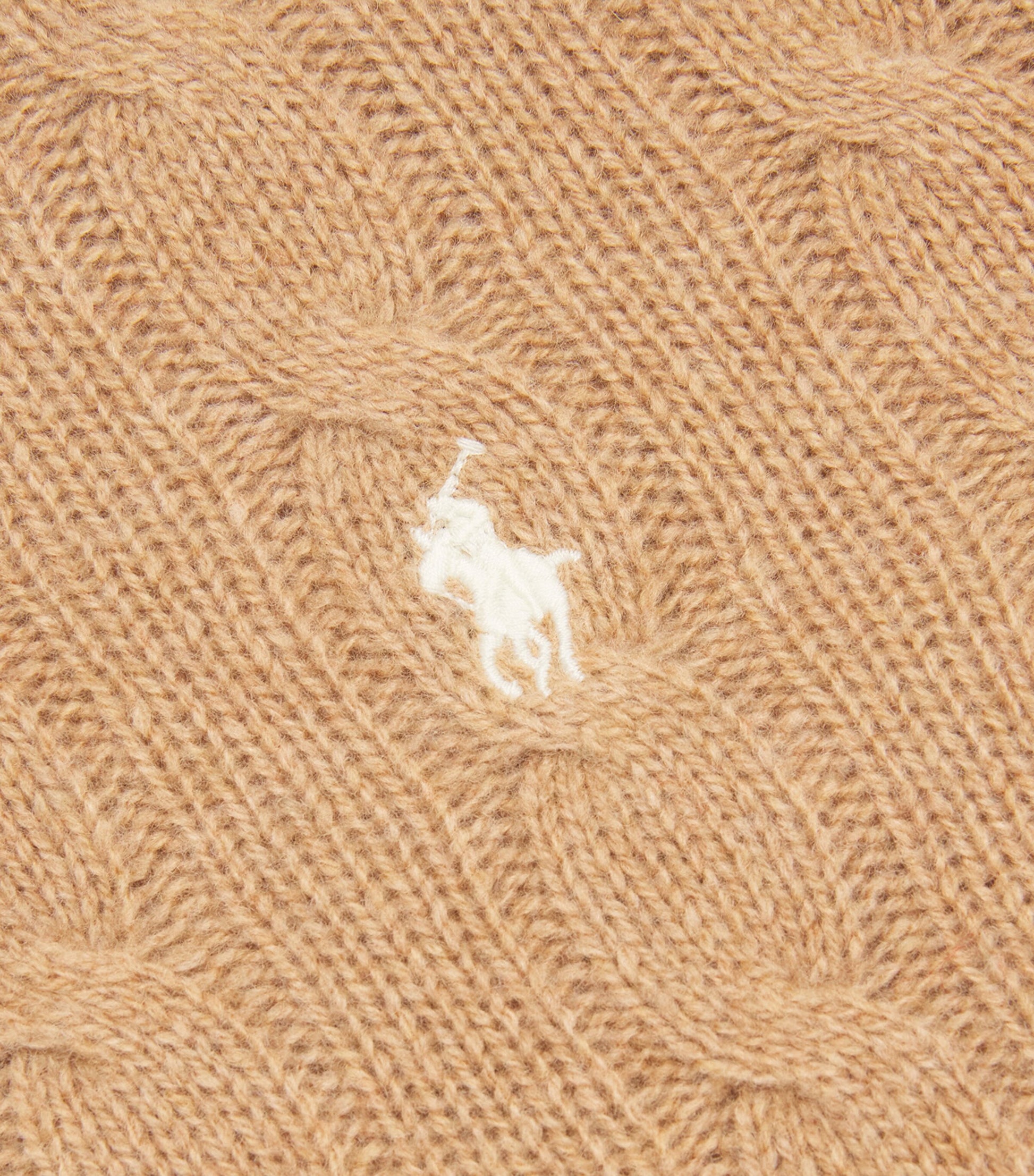 Polo Ralph Lauren Beige Wool-Cashmere Julianna Sweater
