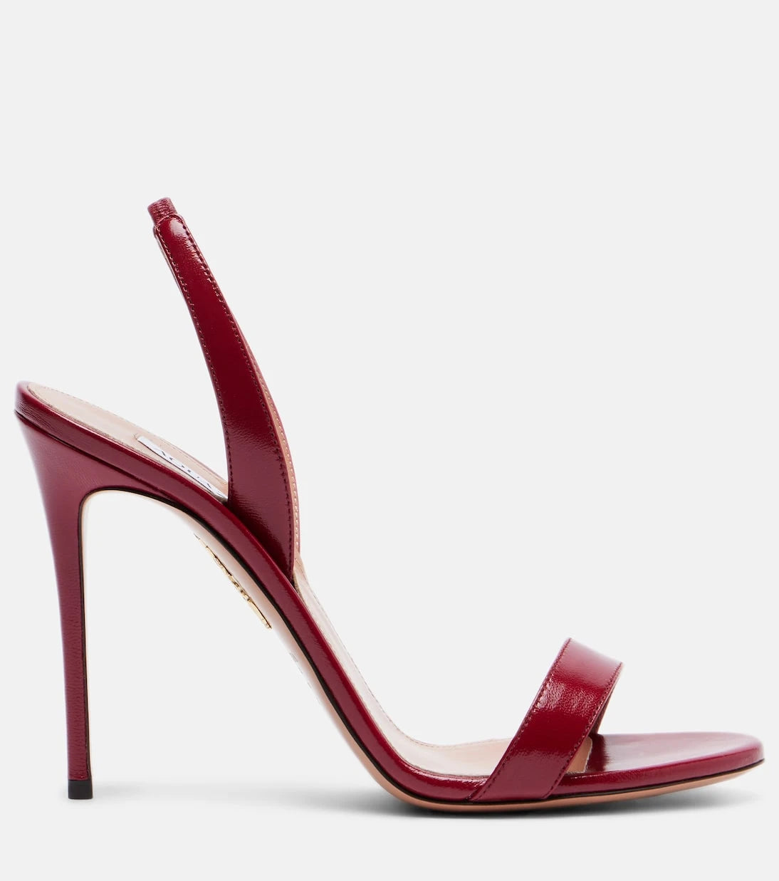 Aquazzura - So Nude 105 leather sandals