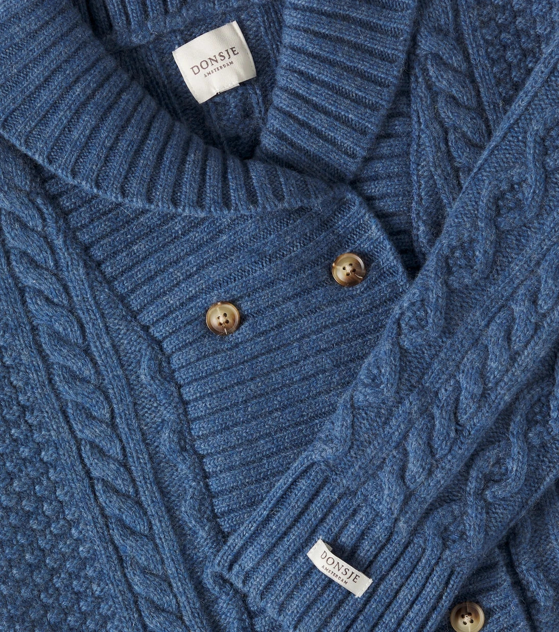 Donsje - Jesper Aran wool-blend cardigan