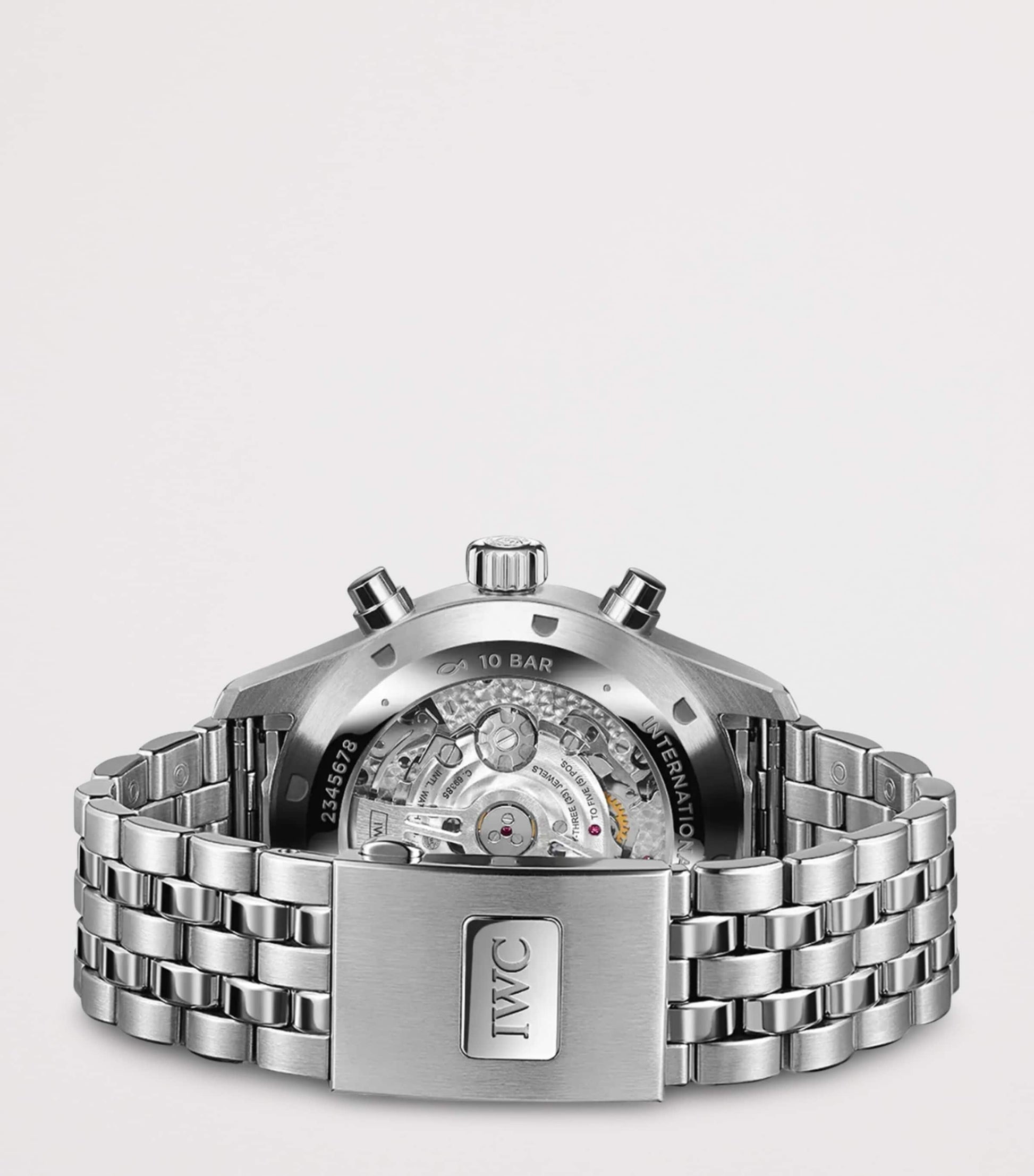 Stainless Steel Pilot's Chronograph Watch 43mm