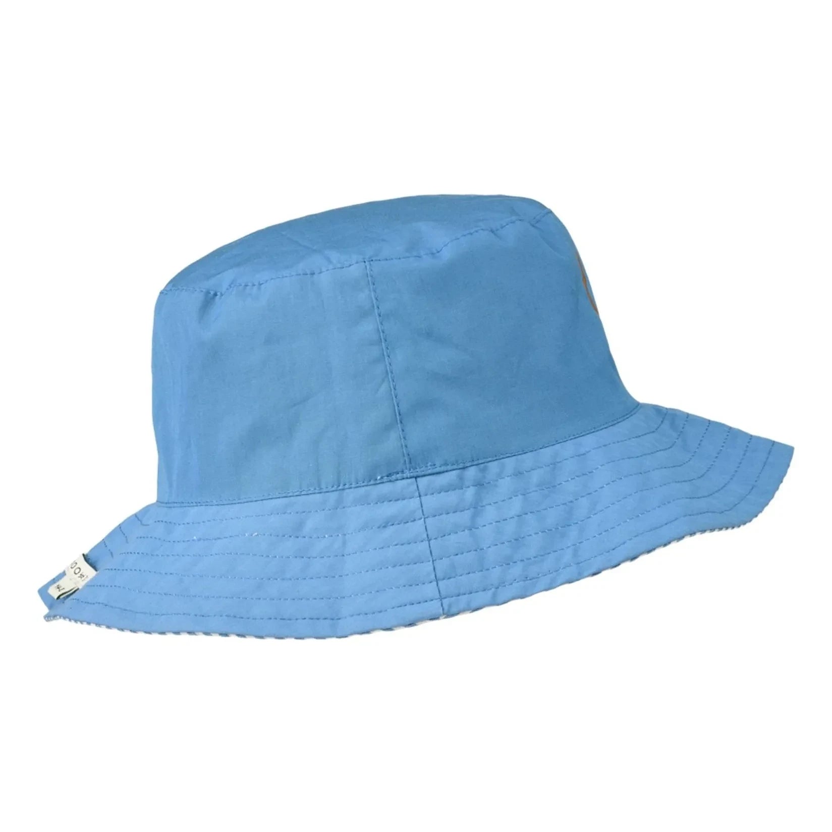 Liewood - Damon Reversible Bob Striped Organic Cotton | Blue