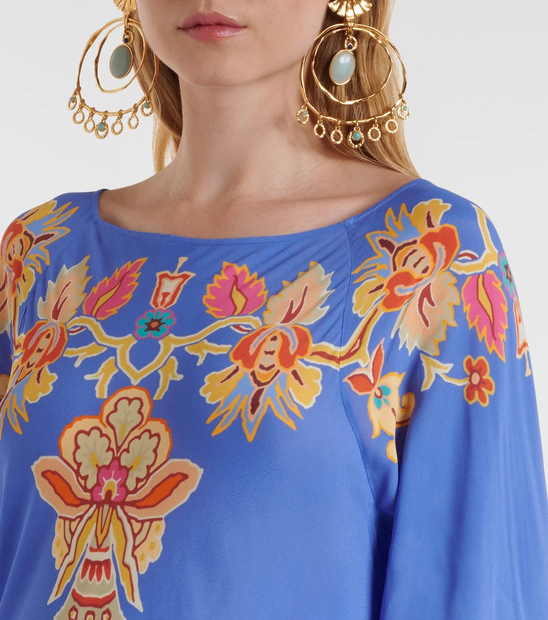 Etro - Printed maxi dress