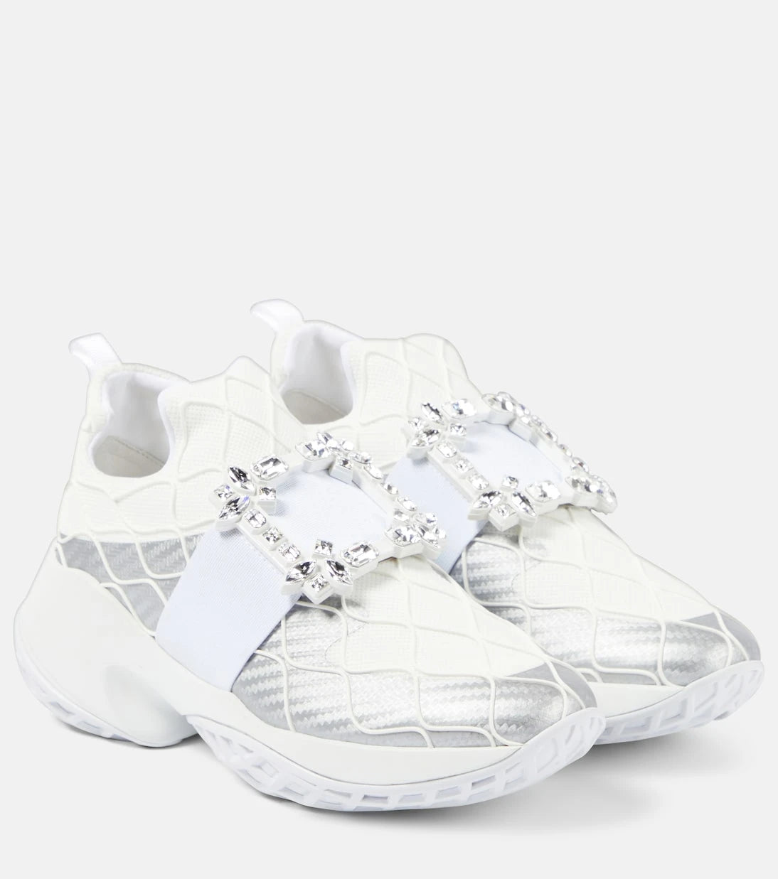 Roger Vivier - Viv' Run embellished sneakers