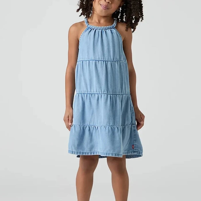 Levi's HALTER TIERED DRESS