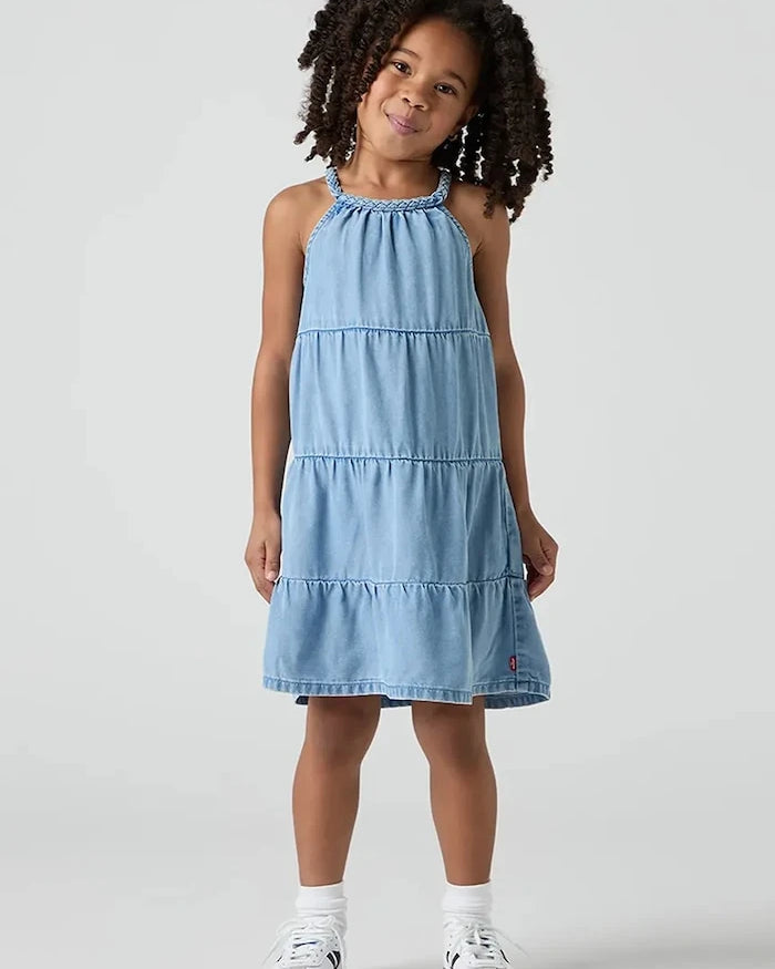 Levi's HALTER TIERED DRESS