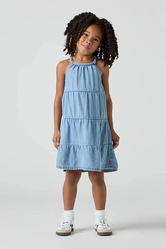 Levi's HALTER TIERED DRESS