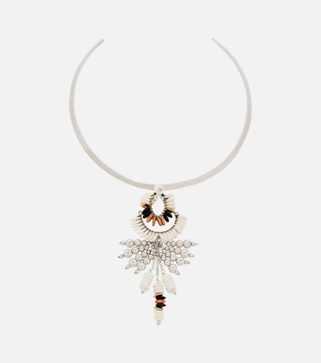 Isabel Marant - Lyna beaded pendant necklace