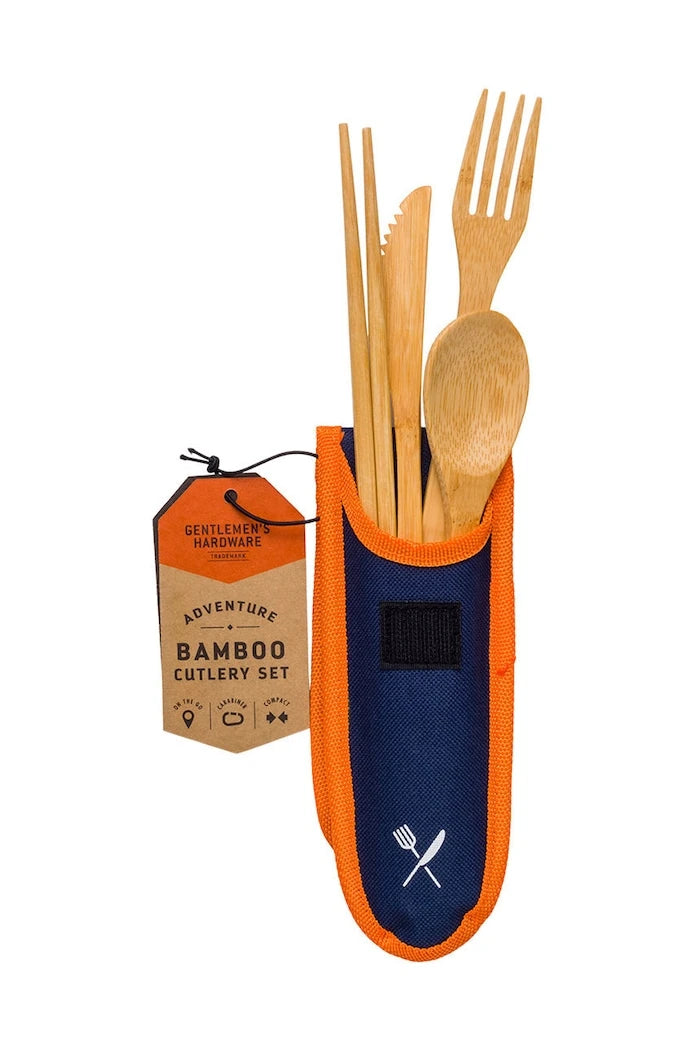 Gentlemen's Hardware Seyahat Bambu Yemek Takımı