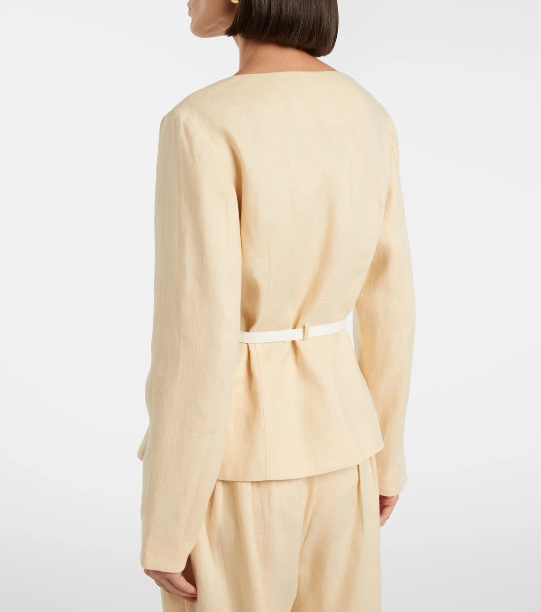 Posse - Pamela belted linen jacket