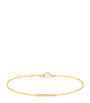 Yellow Gold Quatre Grosgrain Chain Bracelet