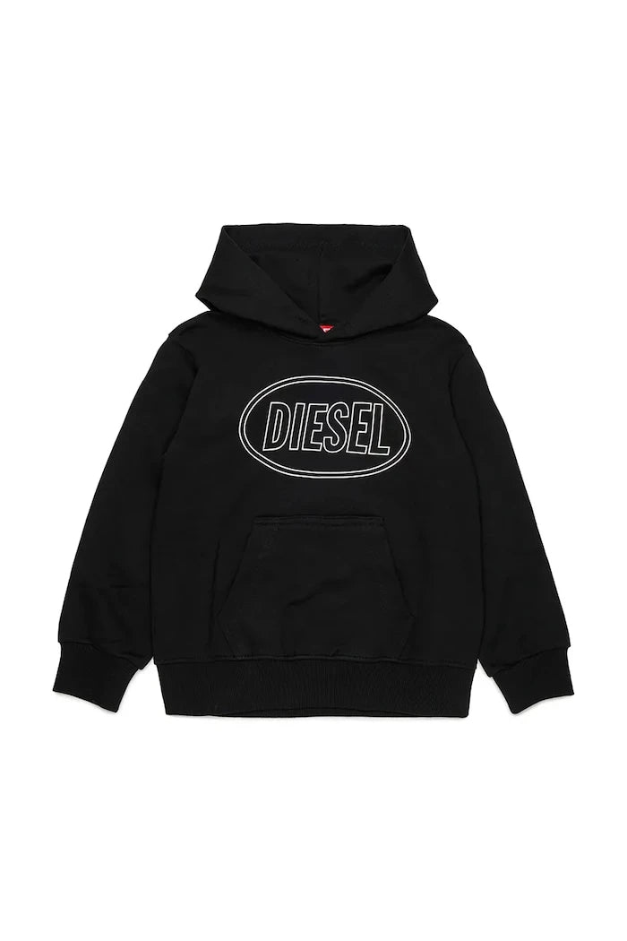 Diesel SCIRCLEHOOD OVER SWEAT-SHIRT Pamuklu Çocuk Bluzu