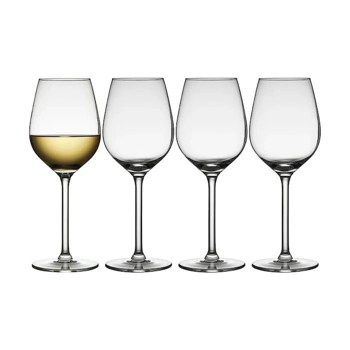 Lyngby Glas Juvel 380 ml Şarap Kadehi Seti (4 Parça)