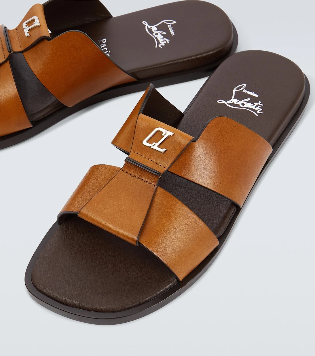 Christian Louboutin - Loubi Be leather sandals