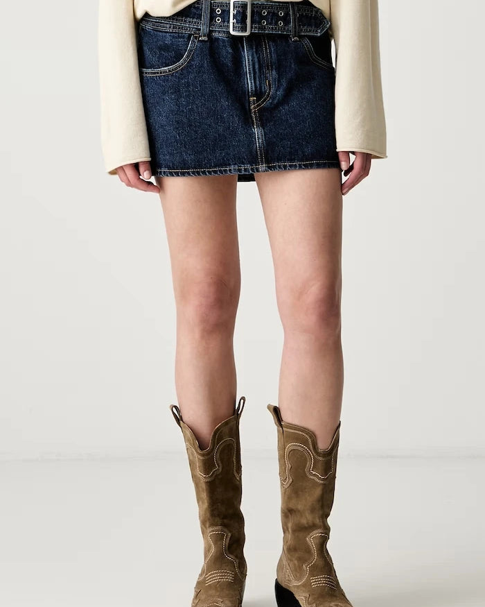 Levi's BELTED MINI Denim Etek