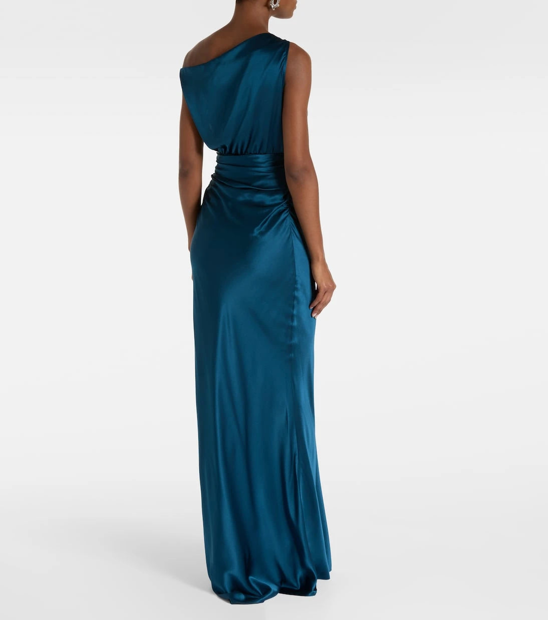 The Sei - Draped silk satin gown