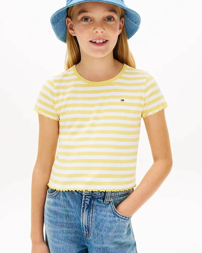Tommy Hilfiger тениска за деца от памук