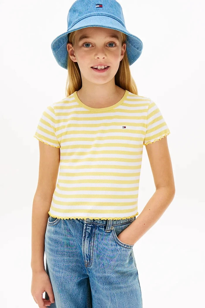 Tommy Hilfiger тениска за деца от памук