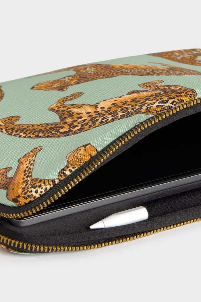 Калъф за ipad WOUF Emerald Leopard 29 x 21 cm
