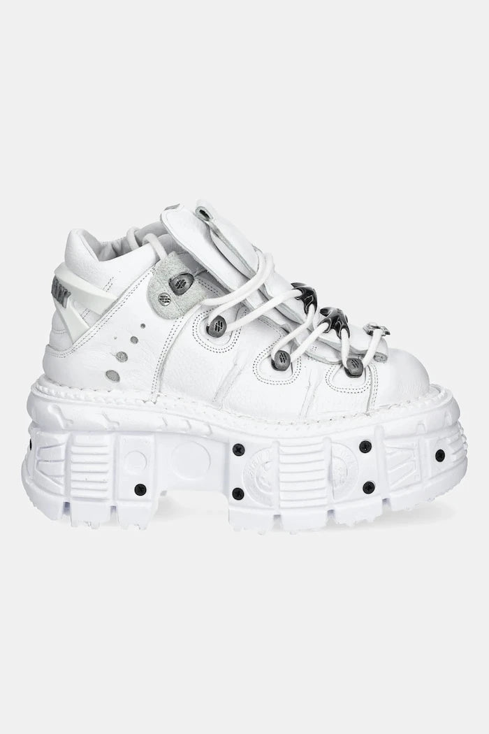 New Rock NAPA BLANCA + IMPERFECT TANK BLANCO TORNILLOS Deri Sneakers