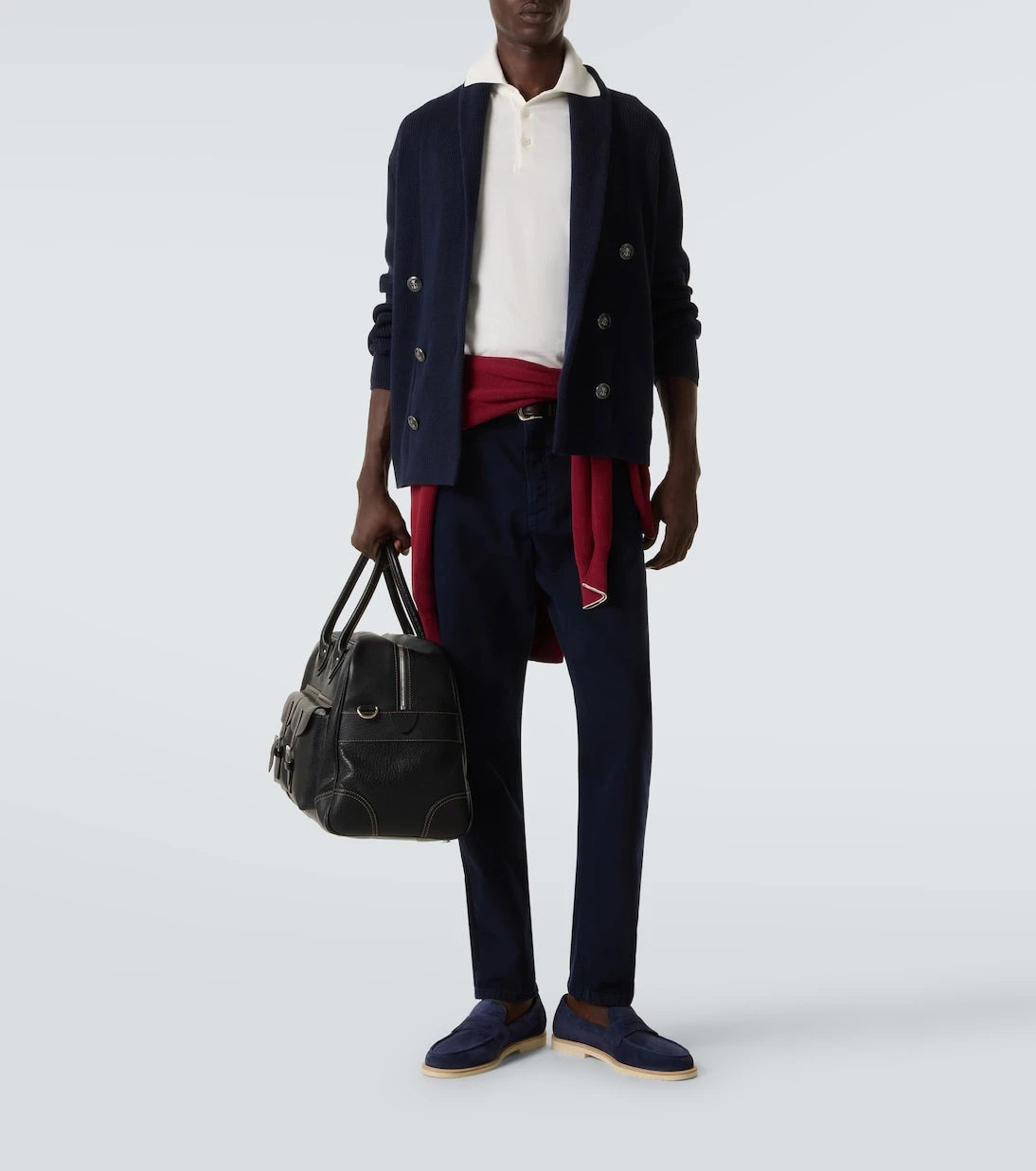 Brunello Cucinelli - Cotton piqué polo shirt