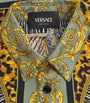 Versace Kids Silk Twill Wild Cats Shirt (6-14 Years)