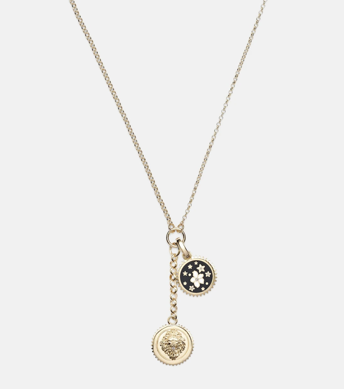 FoundRae - Strength Resilience 18kt gold chain necklace with diamonds