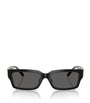 Tiffany & Co. Black Acetate Rectangular Sunglasses