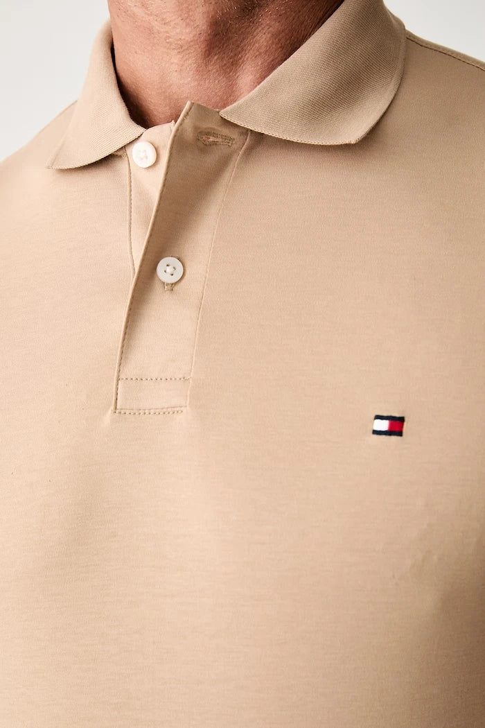 Tommy Hilfiger yakalı erkek pamuklu tişört