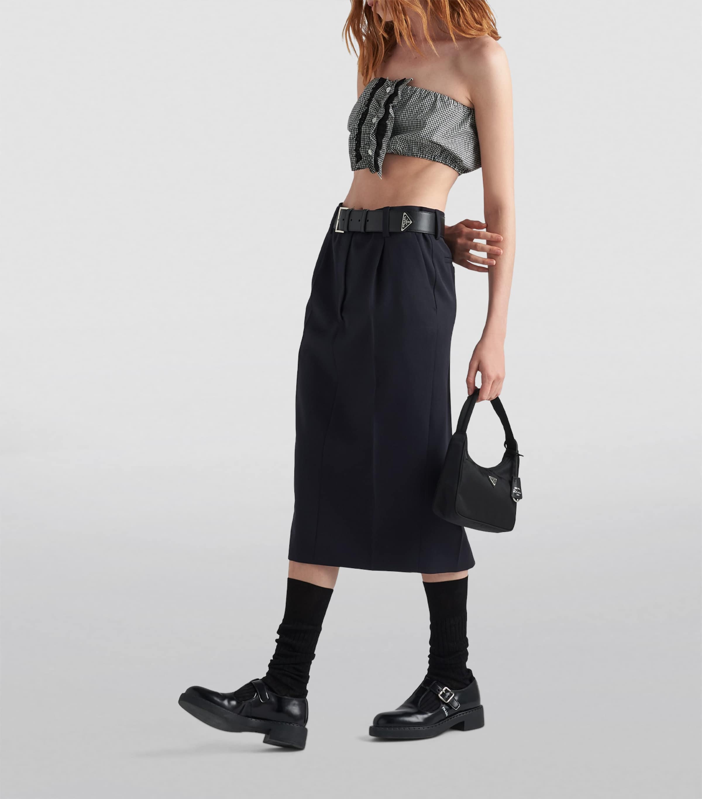 Prada Black Re-Nylon Re-Edition 2000 Shoulder Bag