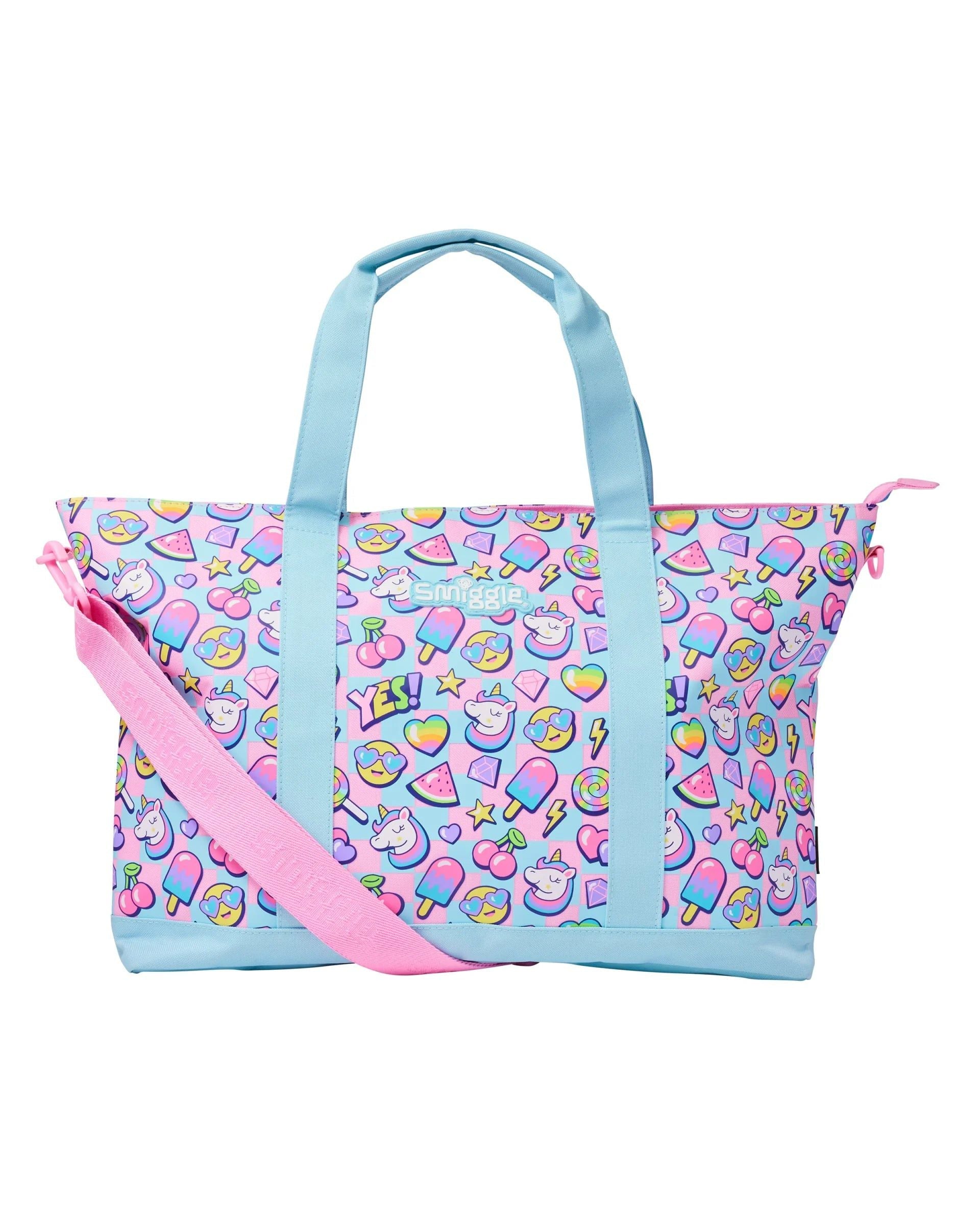 Smiggle - Ekose Desenli El Çantası