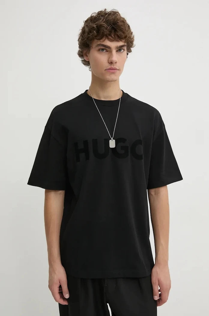 HUGO тениска basic мъжка от памук Dinkee