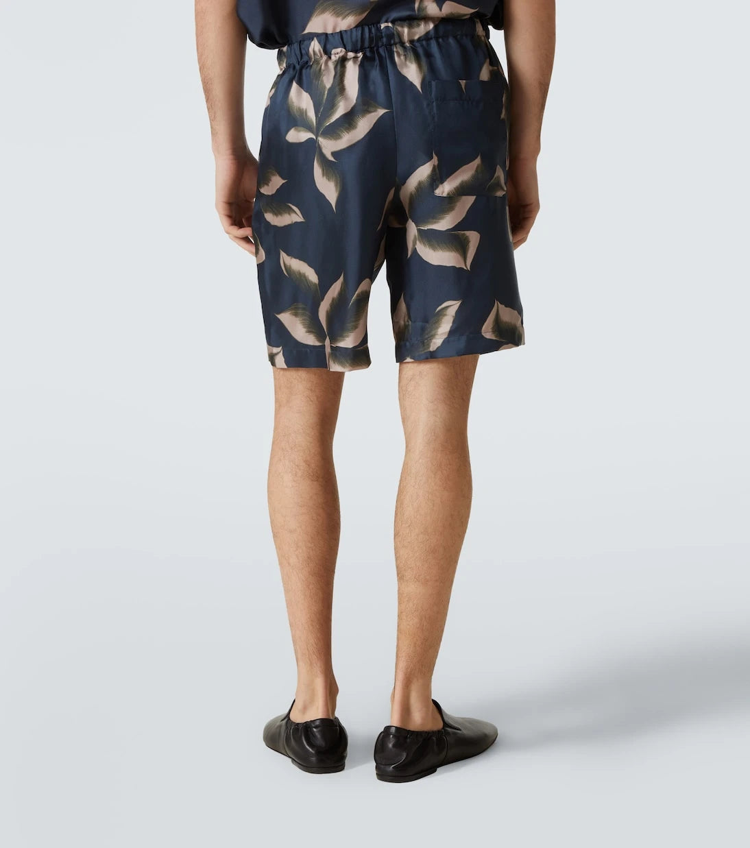 Dries Van Noten - Printed silk shorts
