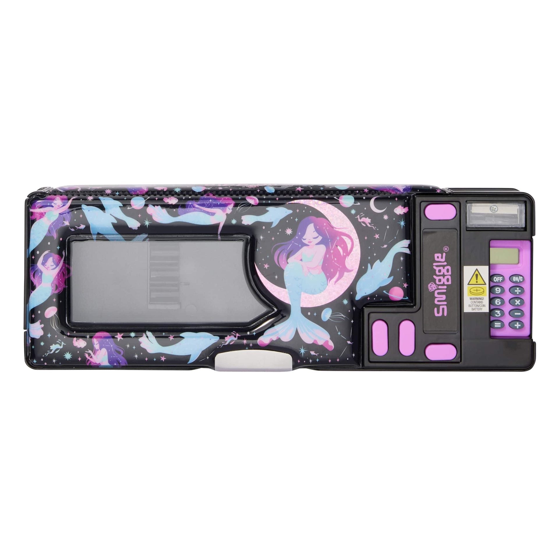 Smiggle - Limitless Automatic Pencil Case with Calculator