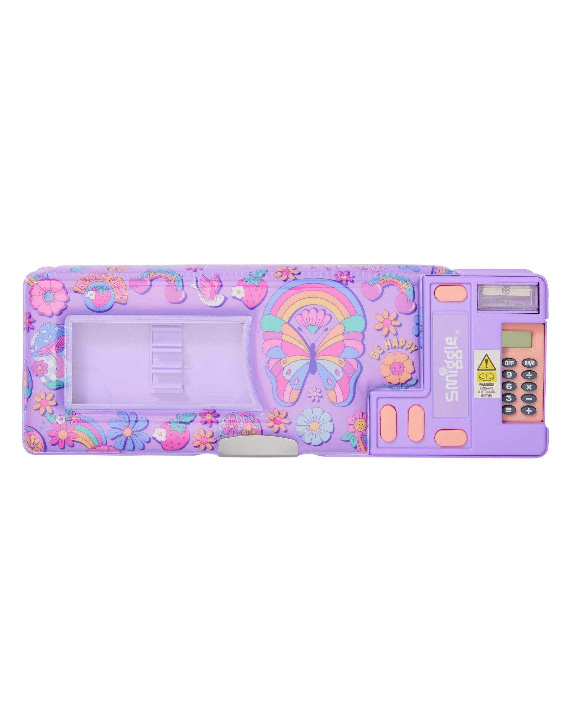 Smiggle - Limitless Automatic Pencil Case with Calculator