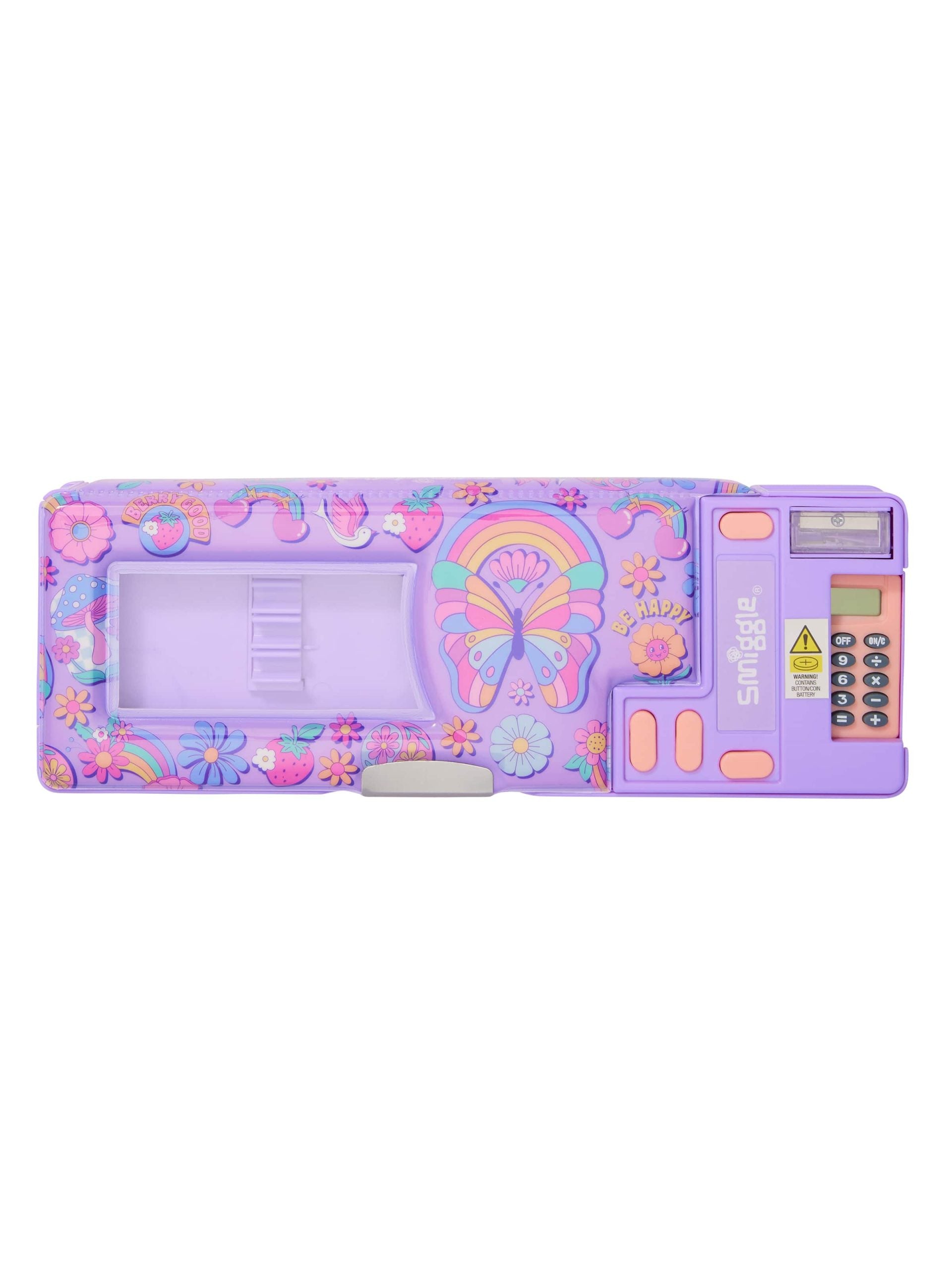 Smiggle - Limitless Automatic Pencil Case with Calculator
