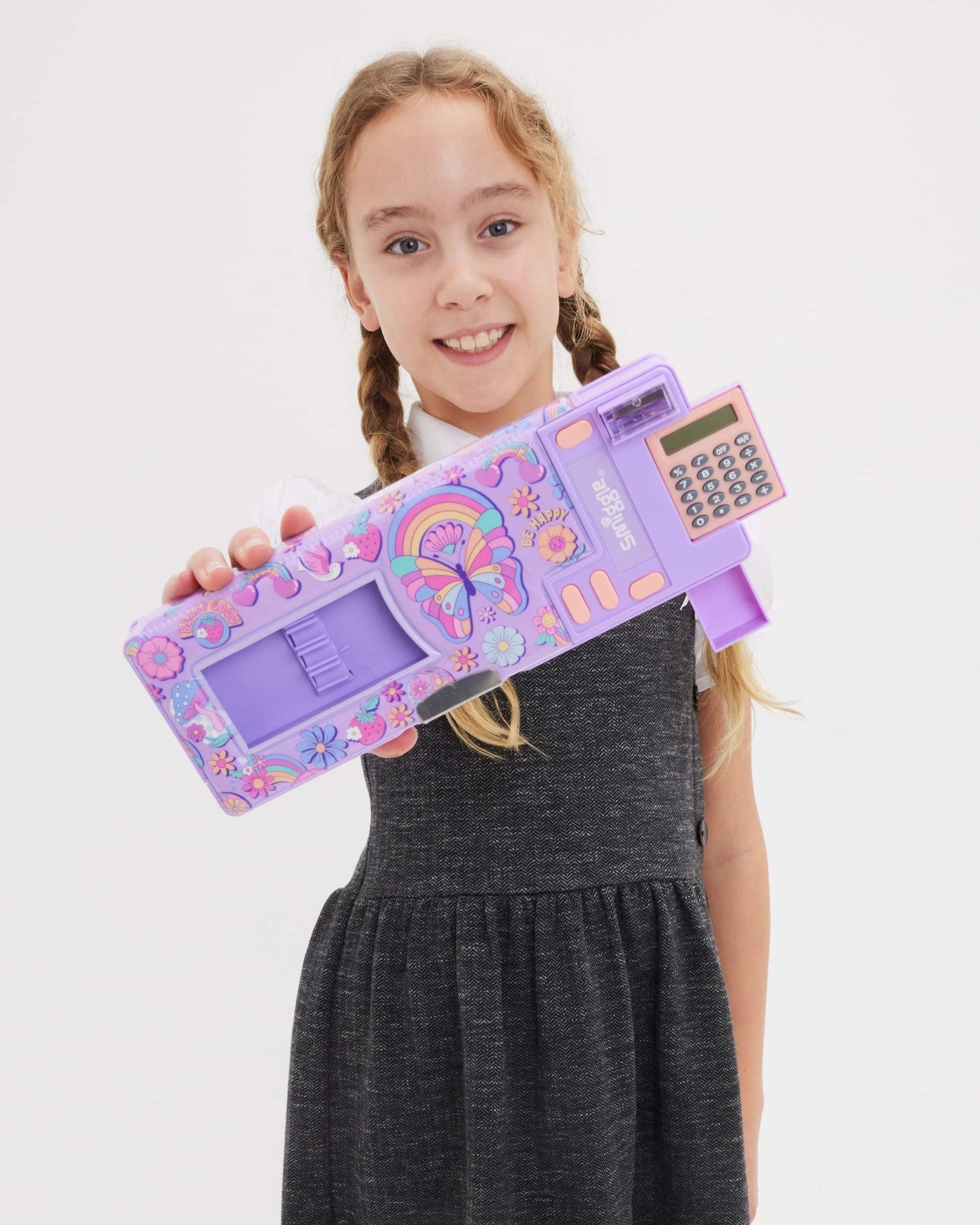 Smiggle - Limitless Automatic Pencil Case with Calculator