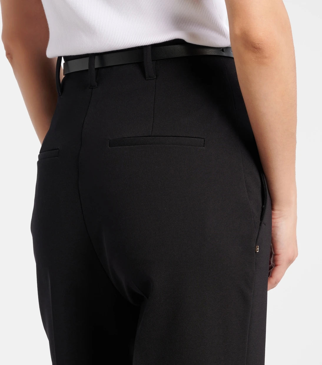Sportmax - Texas high-rise flared pants