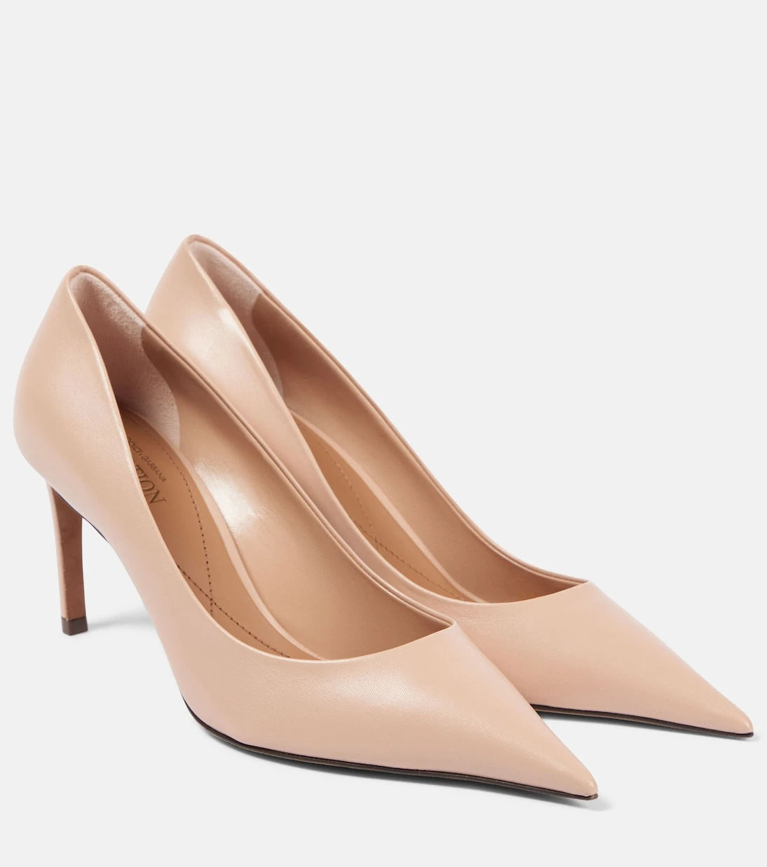 Dolce&Gabbana - 80 leather pumps
