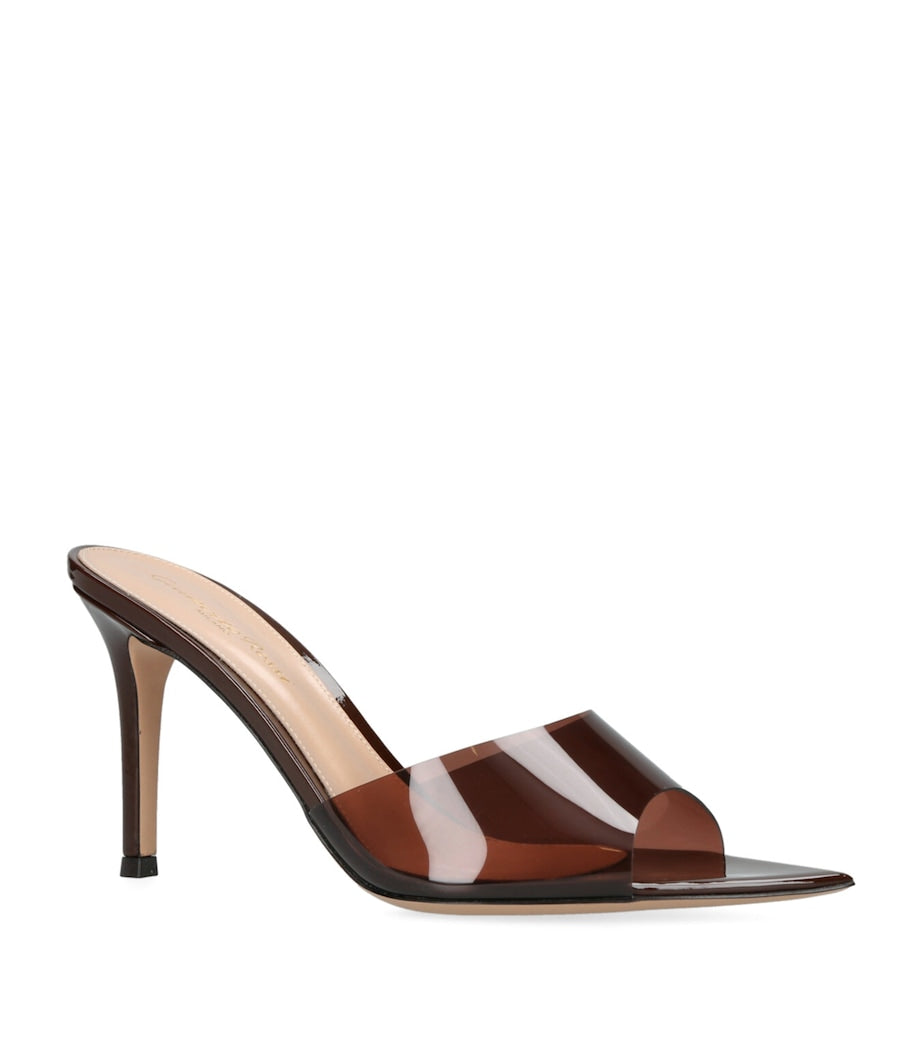 Brown Elle Mules 105