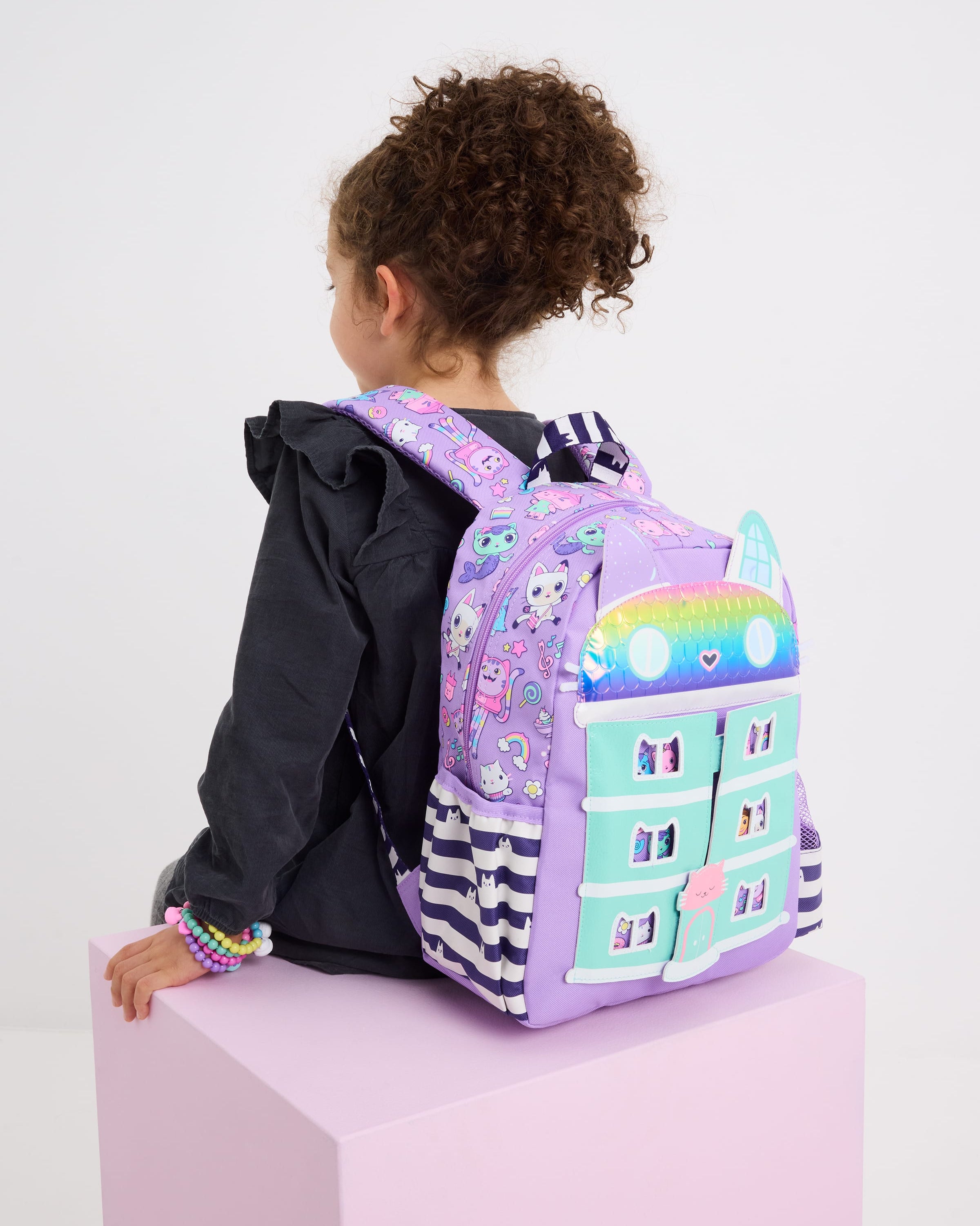 Smiggle - Gabbys Dollhouse Preschool and Nursery Backpack