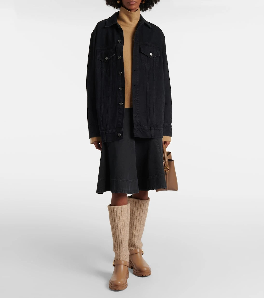 Gianvito Rossi - Thurso leather-trimmed sock boots