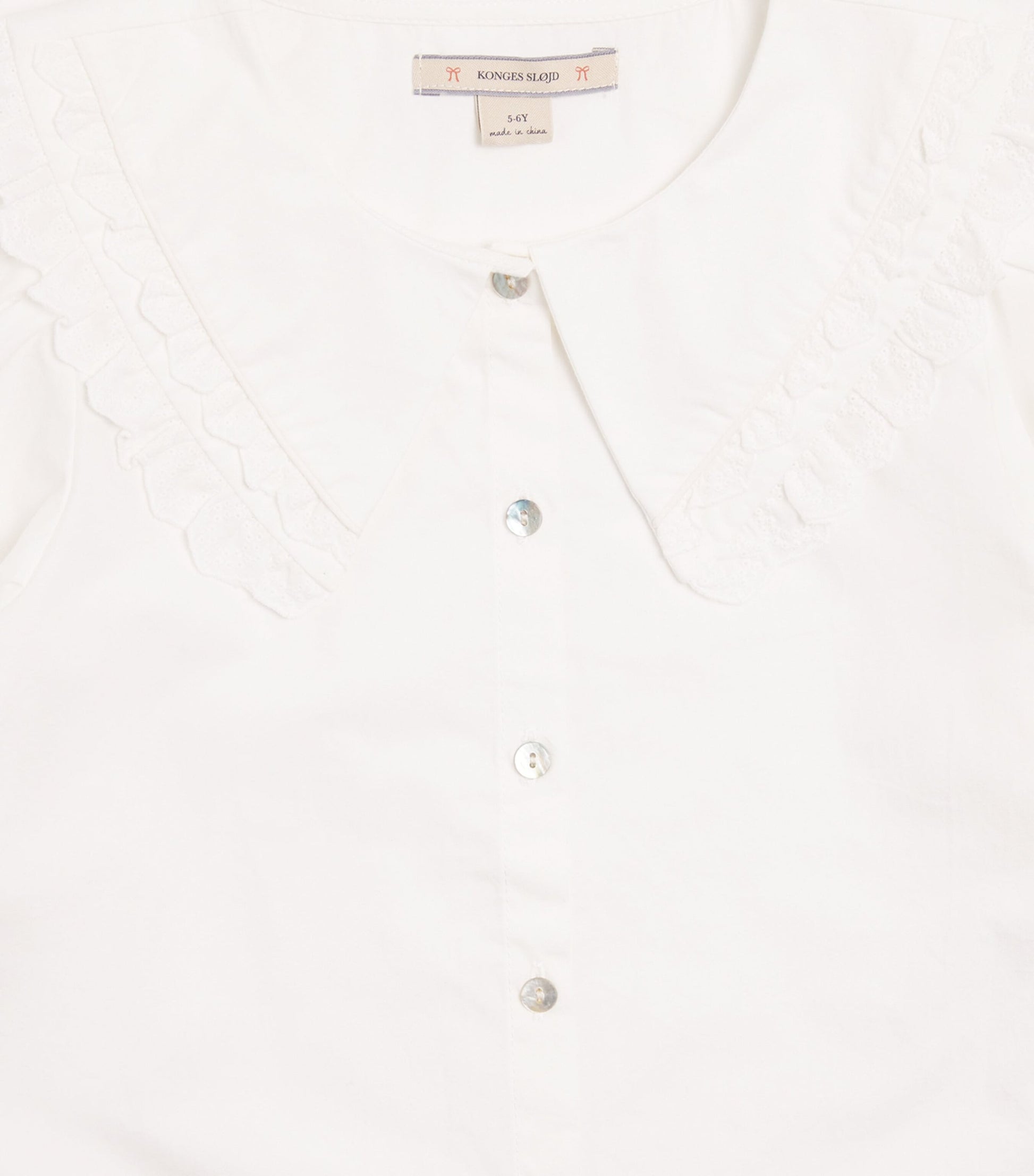 Organic Cotton Coeur Blouse (18 Months-4 Years)