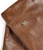 Brown Leather Gloves