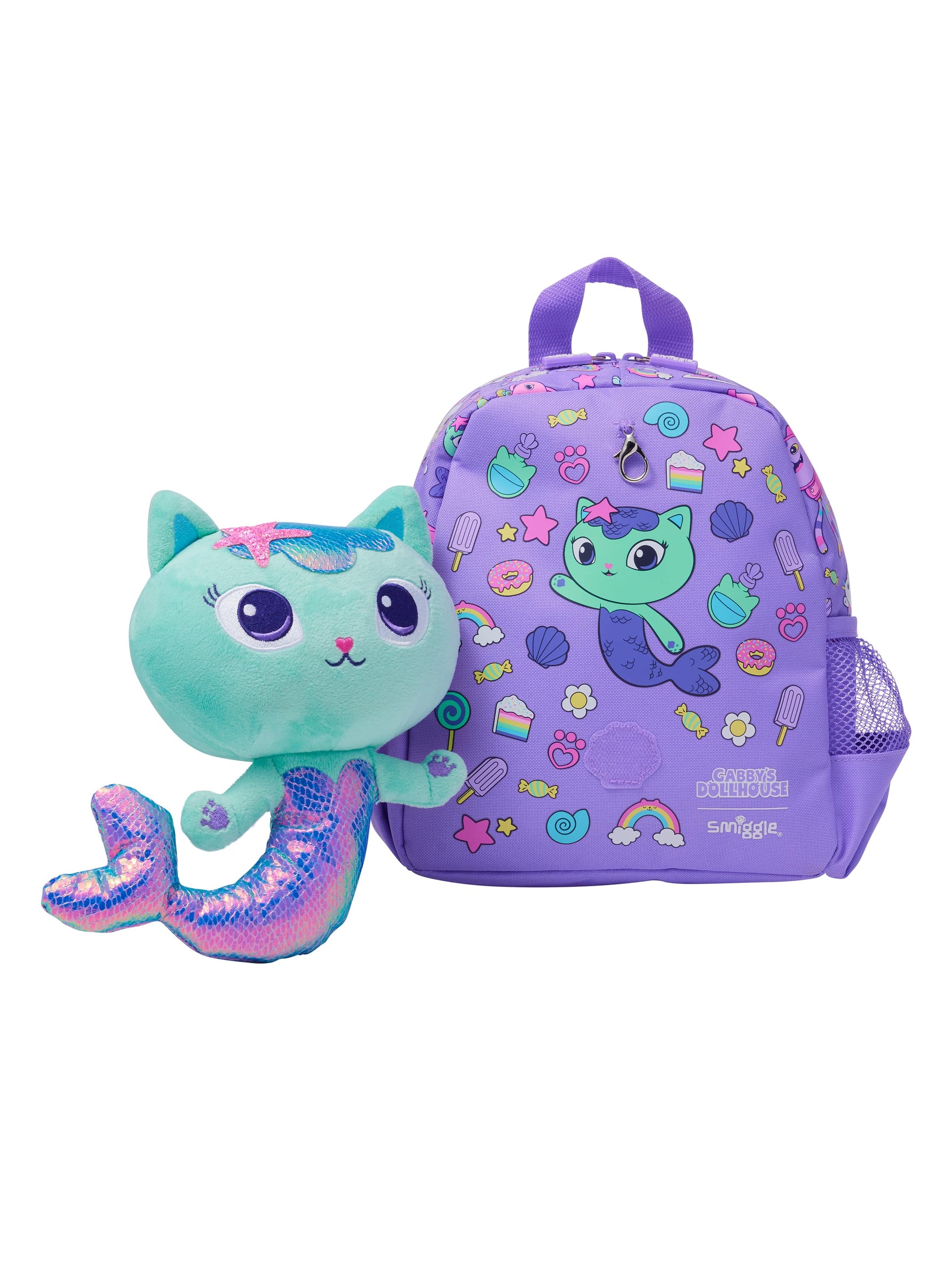 Smiggle - Gabbys Dollhouse Nursery Removable Toy Backpack