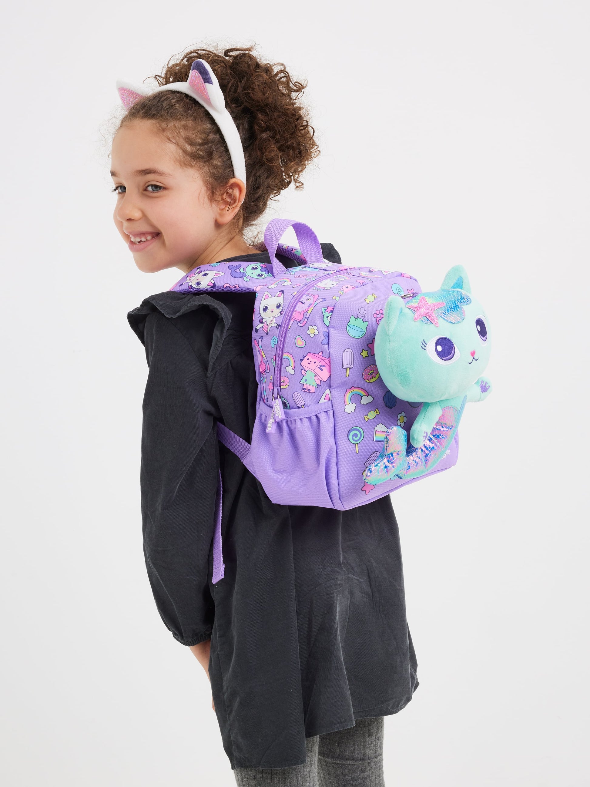 Smiggle - Gabbys Dollhouse Nursery Removable Toy Backpack