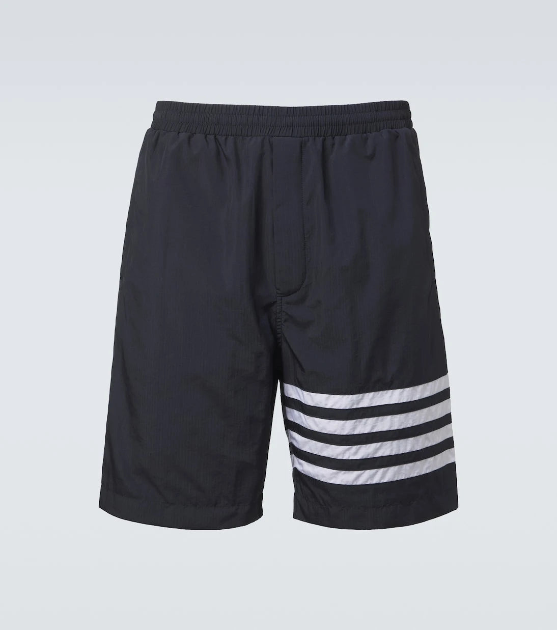 Thom Browne - 4-Bar ripstop shorts