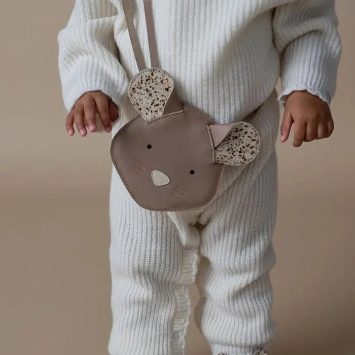 Donsje Britta Exclusive Purse Mouse Çocuk Deri Çanta