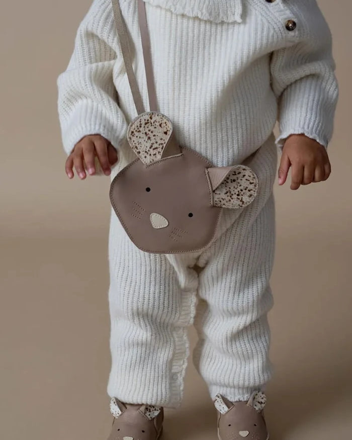Donsje Britta Exclusive Purse Mouse Çocuk Deri Çanta