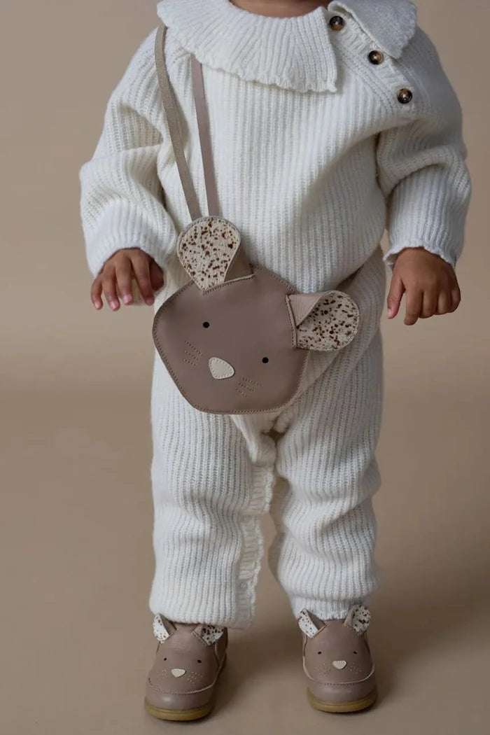 Donsje Britta Exclusive Purse Mouse Çocuk Deri Çanta